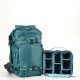 Дамска планинска фотораница Action X25 V2 с модулна вложка комплект - teal Дамска планинска фотораница Action X25 V2 с модулна вложка комплект - teal
