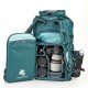 Дамска планинска фотораница ACTION X40 V2 с модулна вложка - teal Дамска планинска фотораница ACTION X40 V2 с модулна вложка - teal