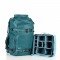 Дамска планинска фотораница ACTION X40 V2 с модулна вложка - teal