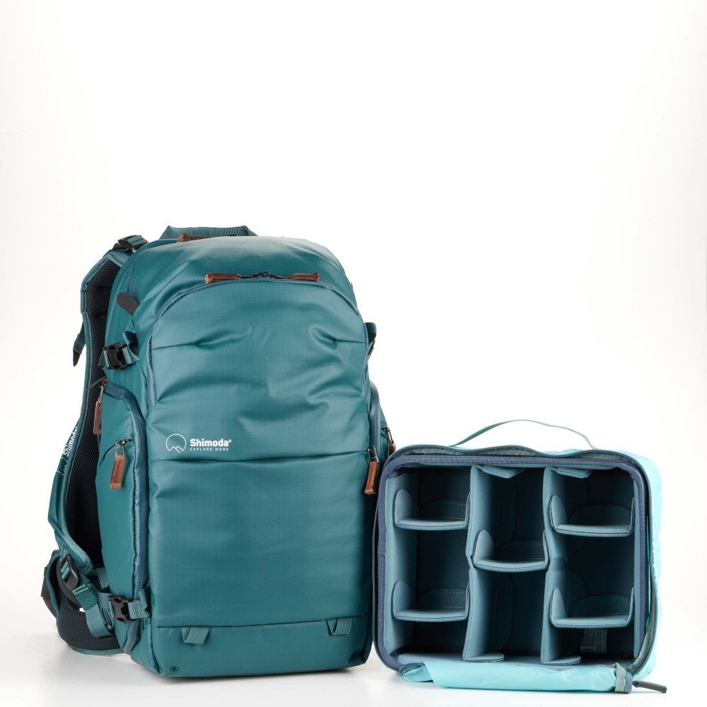 Дамска планинска фото раница Shimoda Explore V2 25 teal – комплект*
